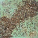 AU BORD DU LAC 100x100